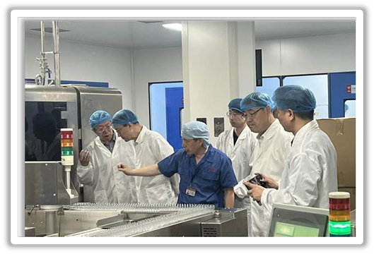 精准督导追溯监管  规范兽药全链条使用——中国兽医药品监察所领导赴远征药业开展调研